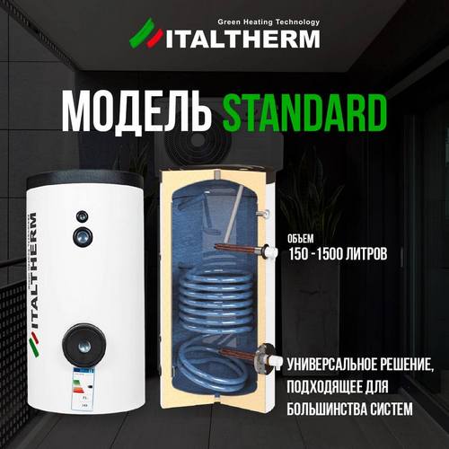 Гарантия на бойлер ITALTHERM 7 лет